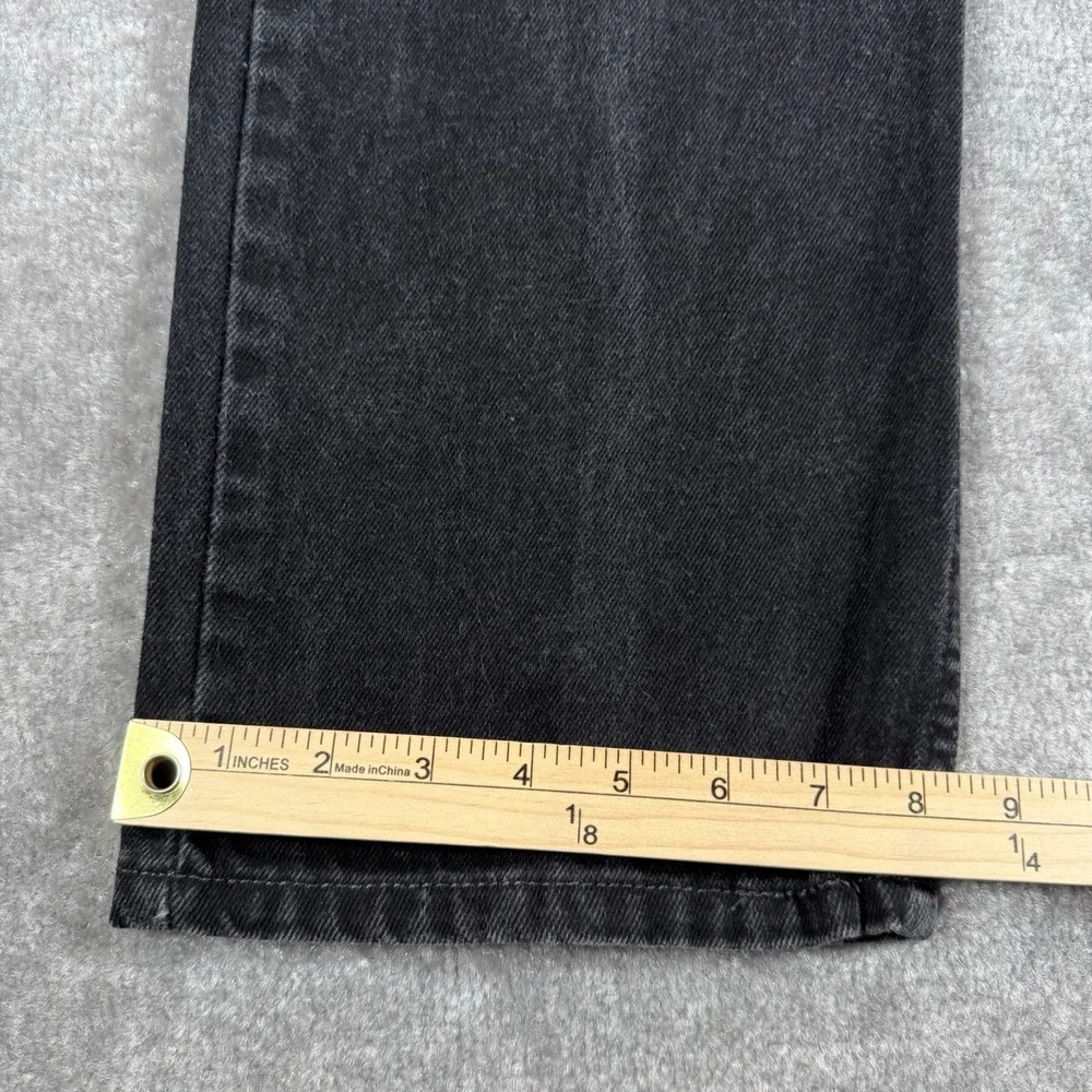 Y2K Levi's 505 Jeans Men's 34x30 Black Denim‎ Straight Leg